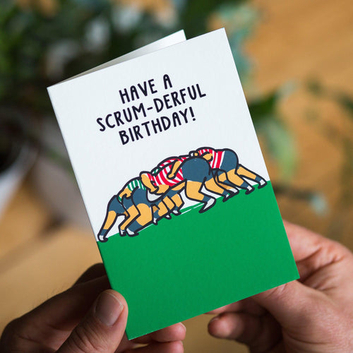 Funny Rugby Birthday Card - Of Life & Lemons®