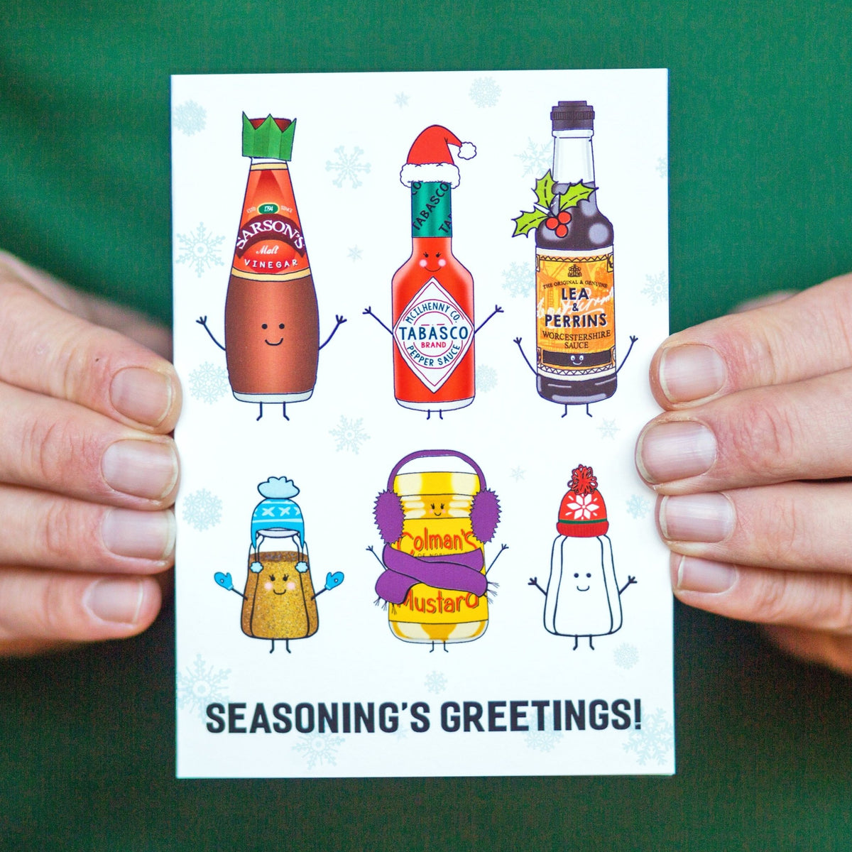 'Seasoning's Greetings' Funny Christmas Card - Of Life & Lemons®