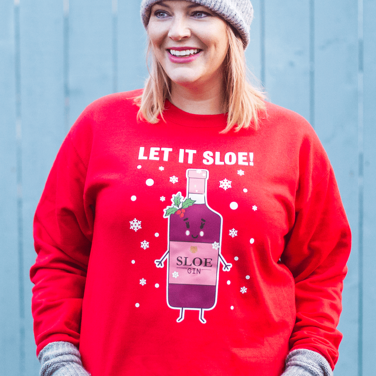 Funny Sloe Gin Christmas Jumper - Of Life & Lemons®