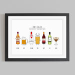 Personalised Stag Do Print