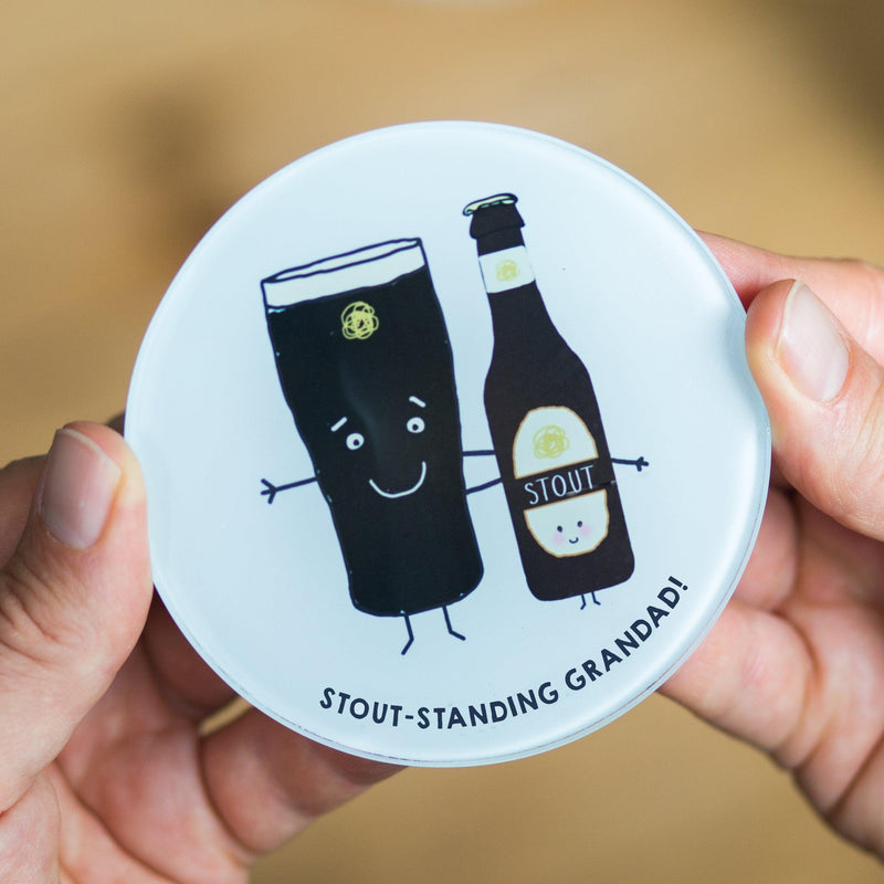 'Stout-standing Grandad' Coaster - Of Life & Lemons®