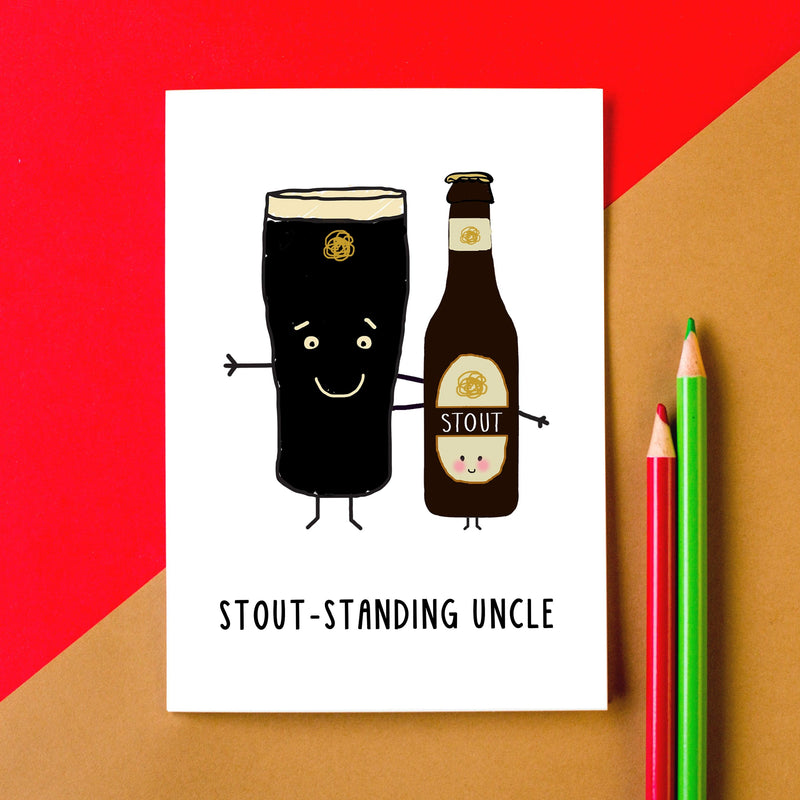 'Stoutstanding Uncle' Card