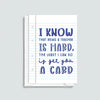 Funny End of Term Card for Teacher