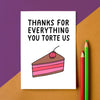 Funny 'Thank You Teacher' Card - Of Life & Lemons®