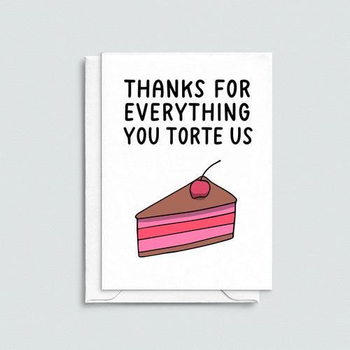 Funny 'Thank You Teacher' Card
