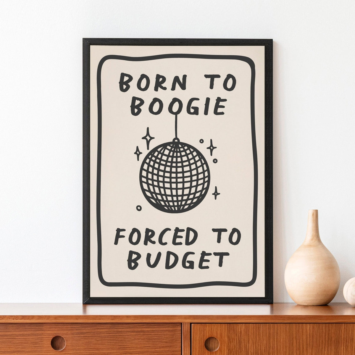 'Born To Boogie' Print - Of Life & Lemons®