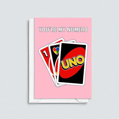 Card for Partner using Uno card illustrations