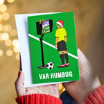 'VAR Humbug' Football Christmas Card