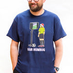 Funny Football Mens Christmas T-Shirt