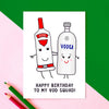 'Vod Squad' Vodka Birthday Card - Of Life & Lemons®