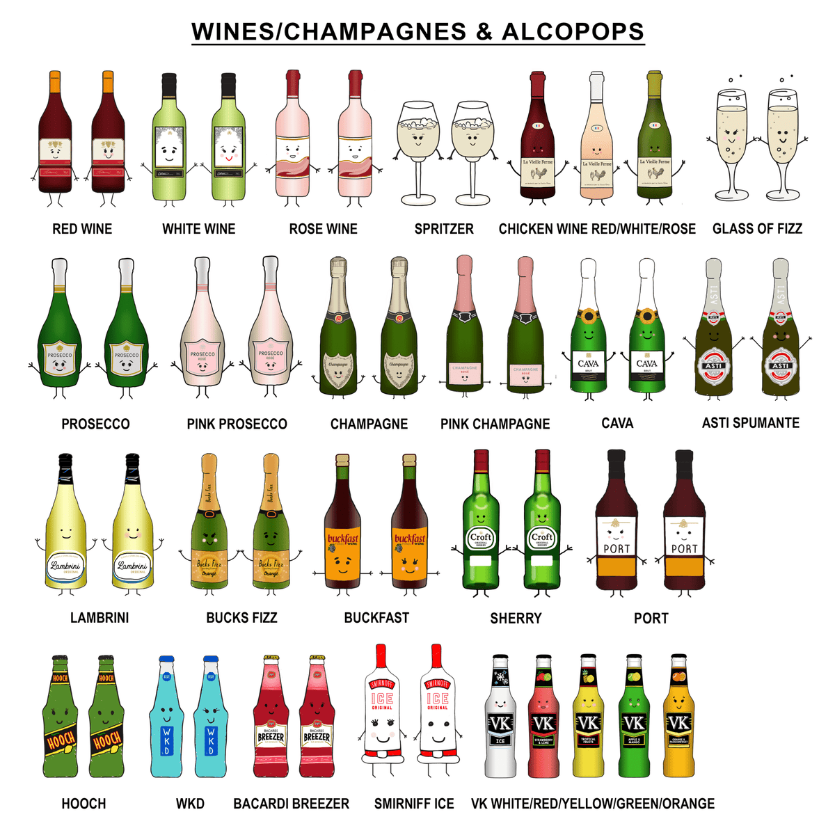 Personalised Drinks Anniversary Card - Of Life & Lemons®