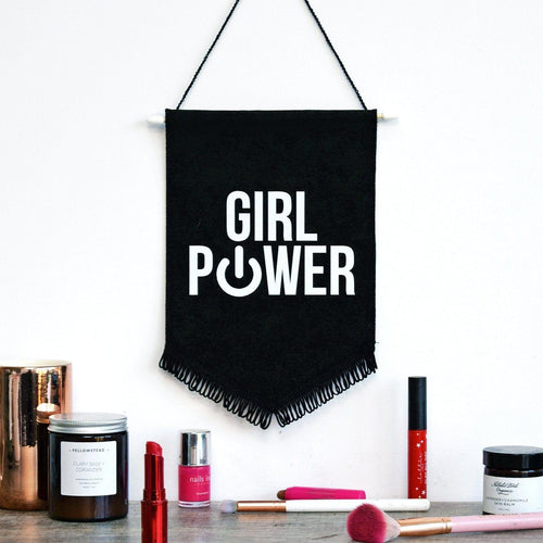 Girl Power Wall Flag Of Life & Lemons 