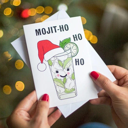 Funny Mojito Christmas Card Christmas Cards Of Life & Lemons 