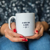'Hug On A Mug' Personalised Mug Gift Personalised Mug Of Life & Lemons 
