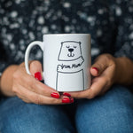 Personalised Bear 'Hug On A Mug' Gift Personalised Mug Of Life & Lemons 