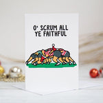 Funny Rugby Christmas Card Christmas Cards Of Life & Lemons 