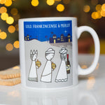 'Gold, Frankincense & Merlot' Wine Christmas Mug Mug Of Life & Lemons 