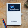'Travelogue' Personalised Travel Journal Notebook Of Life & Lemons 