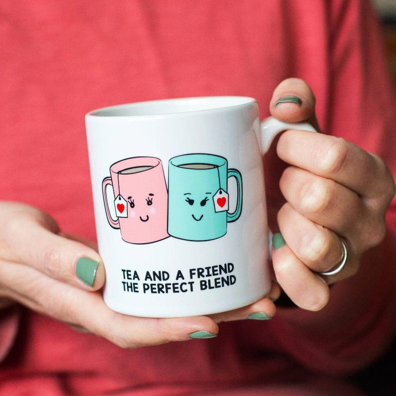 'Tea And A Friend' Mug Mug Of Life & Lemons 