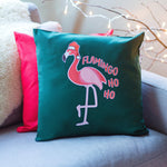 Flamingo Christmas Cushion Cushion Of Life & Lemons® 