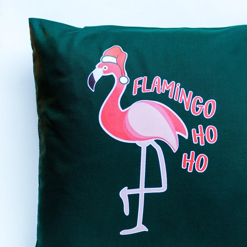 Flamingo Christmas Cushion Cushion Of Life & Lemons® 