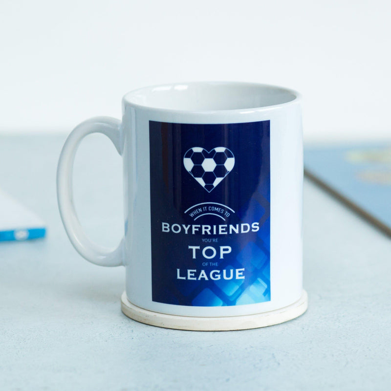 'Top Of The League' Mug for Boyfriend Mug Of Life & Lemons 