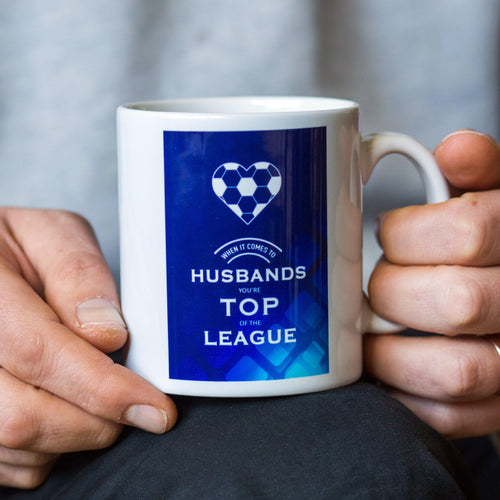 'Top Of The League' Mug for Husband Mug Of Life & Lemons 