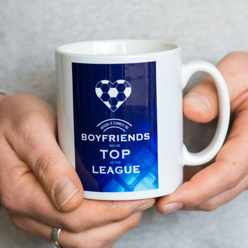 'Top Of The League' Mug for Boyfriend Mug Of Life & Lemons 