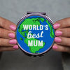 'World's Best Mum' Compact Mirror Compact Mirror Of Life & Lemons® 