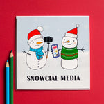 Funny Social Media Christmas Card Christmas Cards Of Life & Lemons 