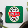 Funny Father's Day Beer Mat Coaster Coaster Of Life & Lemons® 