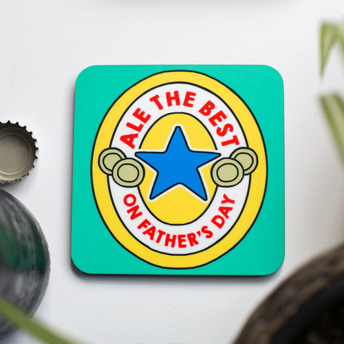 Funny Beer Mat Style Coaster for Dad Coaster Of Life & Lemons® 