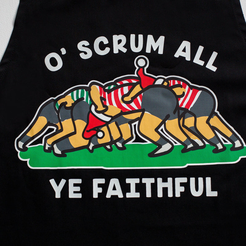 Funny Rugby Christmas Apron Aprons Of Life & Lemons 