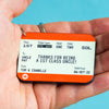 Personalised Train Ticket Keyring for Uncle Personalised Keyring Of Life & Lemons 