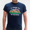 Mens Rugby Christmas T-Shirt T-Shirt Of Life & Lemons 