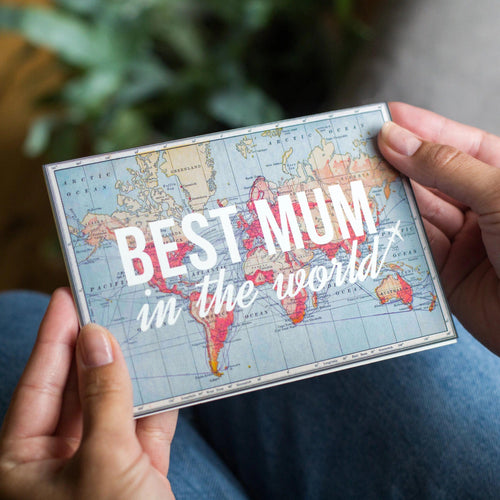 'Best Mum In The World' Card for Mum Cards for Mum Of Life & Lemons 