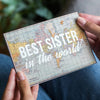 'Best Sister In The World' Card for Sister Greeting Card Of Life & Lemons 