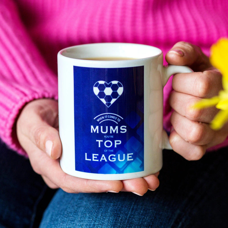 'Top Of The League' Football Mug for Mum Mug Of Life & Lemons 