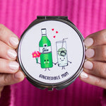 Funny Gin Compact Mirror For Mum Compact Mirror Of Life & Lemons® 