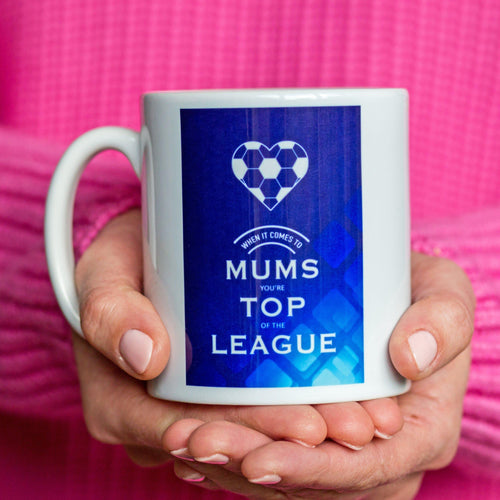 'Top Of The League' Football Mug for Mum Mug Of Life & Lemons 