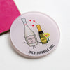 Funny Prosecco Coaster for Mum Coaster Of Life & Lemons® 