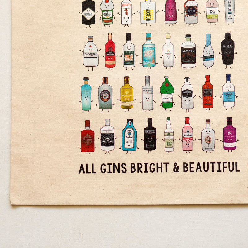 'All Gins Bright & Beautiful' Tote Bag