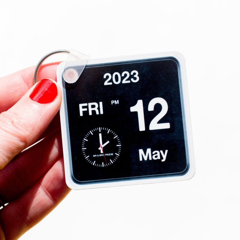 Personalised Special Date Keyring