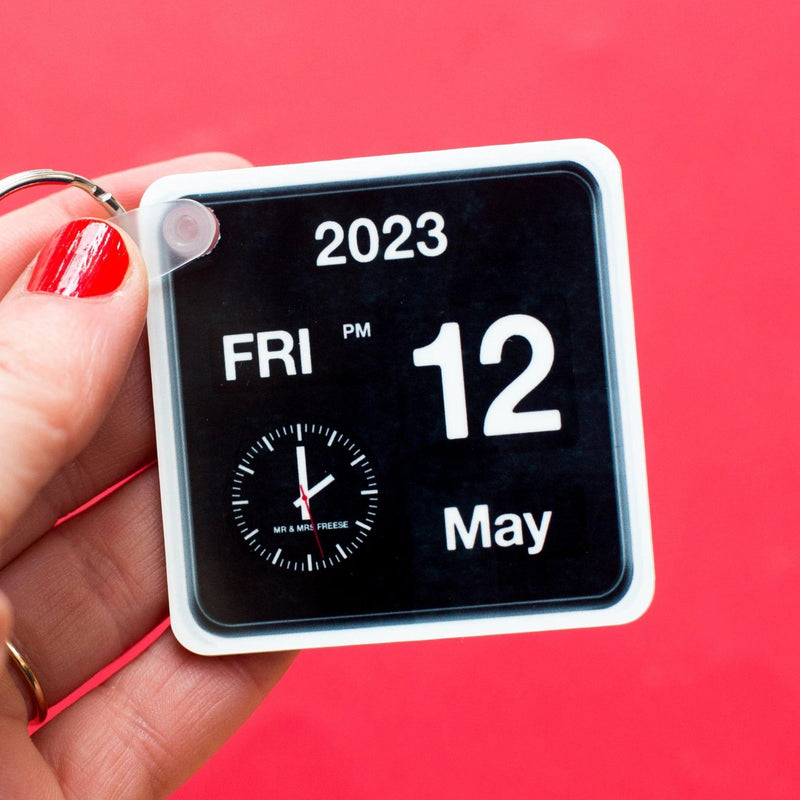 Personalised Special Date Keyring