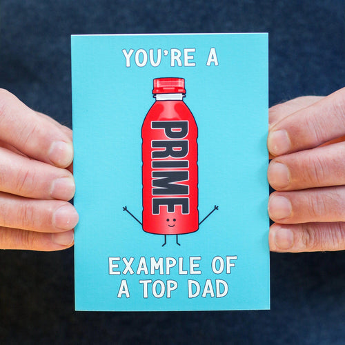 Funny Prime Hydration Card for Dad - Of Life & Lemons®