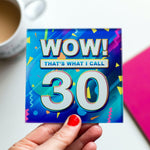 'Wow! That's What I Call..' 30th Birthday Coaster - Of Life & Lemons®