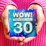 'Wow! That's What I Call..' 30th Birthday Coaster