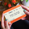Personalised Train Ticket Mother's Day Card Cards for Mum Of Life & Lemons 
