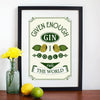 Gin Quote Print General Prints Of Life & Lemons 