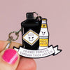 'Thick & Gin' Friendship Keyring Keyring Of Life & Lemons 